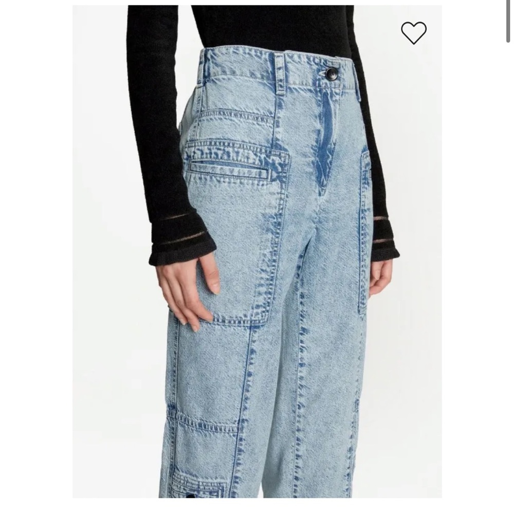 Proenza Schouler White Label high-rise straight-leg jeans - Picture 2 of 15